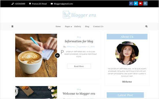 64 Best Free WordPress Blog Themes for 2022 (Expert Pick)