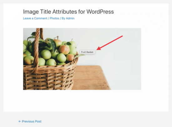 How to Easily Add Title Attribute to Images in WordPress – WPSensors