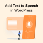 How to add text to speech in WordPress
