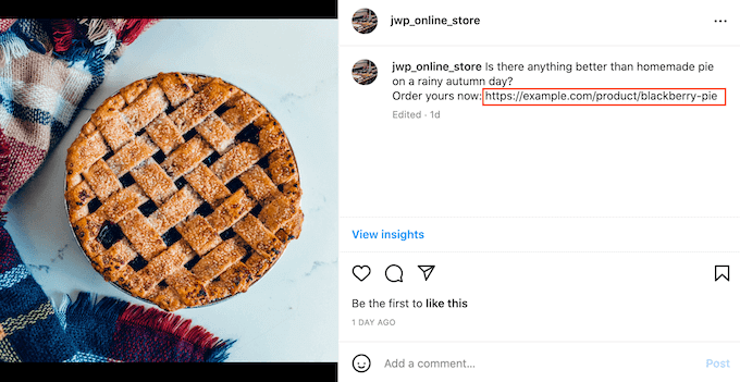 在Instagram帖子中添加可购物的链接