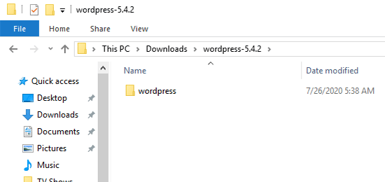 Wordpressfolder