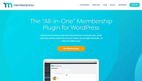 Il sito web di MemberPress