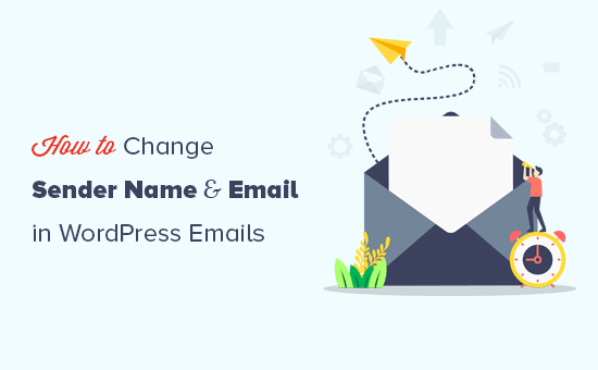 Changing sender name and email address in outgoing WordPress emails