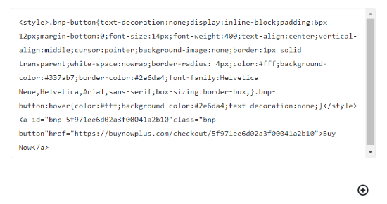inserisci il codice nel widget html