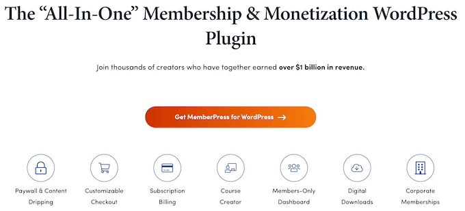 The MemberPress membership and LMS plugin