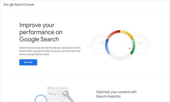 Поисковая консоль Google