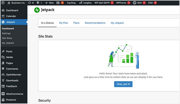 WordPress Jetpack plugin