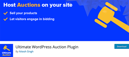 Ultimate Auctions for WordPress
