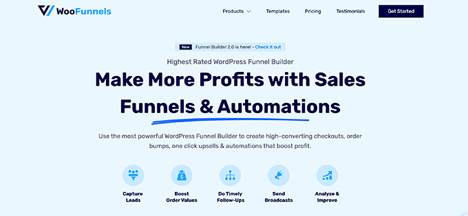 WooFunnels - WooCommerce Sales Funnel Builder and Automation Tool