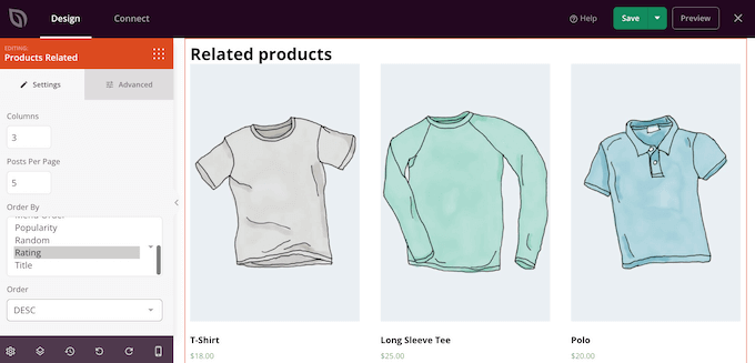 How to change the order of related products on a custom WooCommerce store