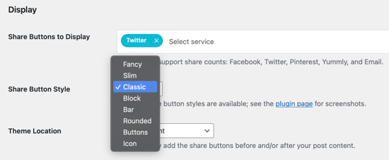 Select Which Button Style to Use