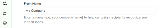 Enter email from name