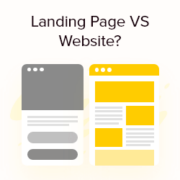What's the Difference Between Landing page vs Website