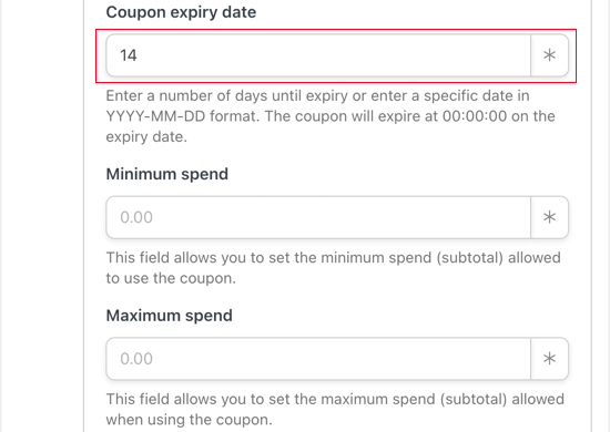 Set an Expiry Date for the WooCommerce Coupon