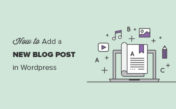 How to add a new blog post in WordPress
