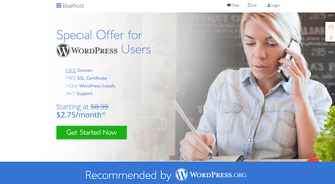 Bluehost discount on web hosting
