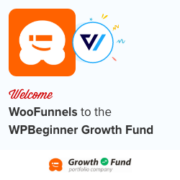 WooFunnels Joins WPBeginner Growth Fund
