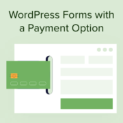 How to create WordPress forms with a payment option