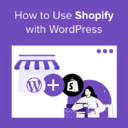 How to use Shopify with WordPress