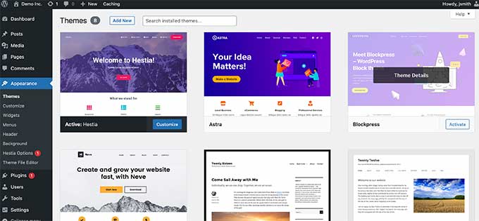 WordPress theme