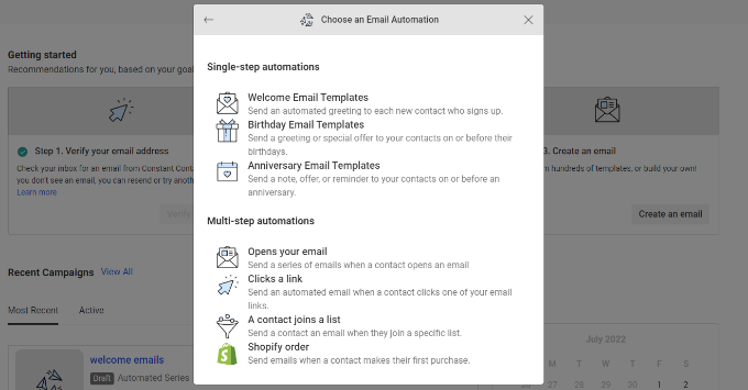 WebHostingExhibit choose-an-email-automation How to Send Automated Emails in WordPress  