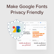 How to Make Google Fonts Privacy Friendly (3 Ways)