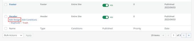 Tailoring a design template set utilizing SeedProd